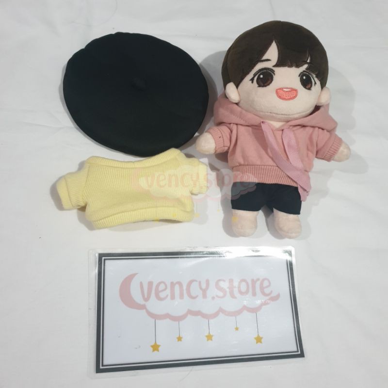 [READY STOCK] Park Jihoon Doll 20cm Boneka Jihoon 20cm Tumbler Set