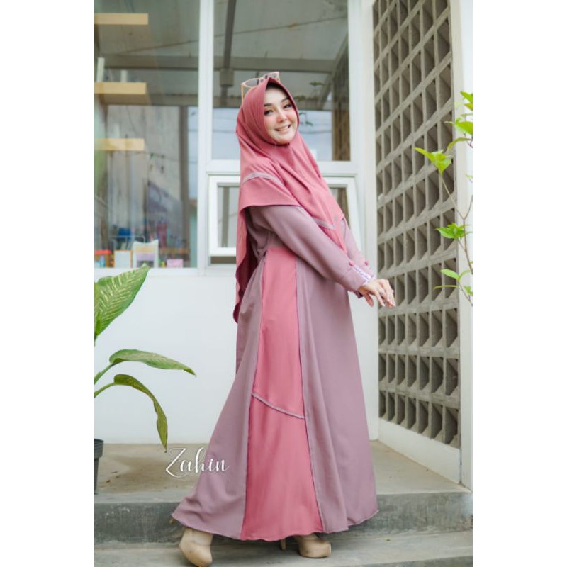 Azzahra set syari by ori zahin