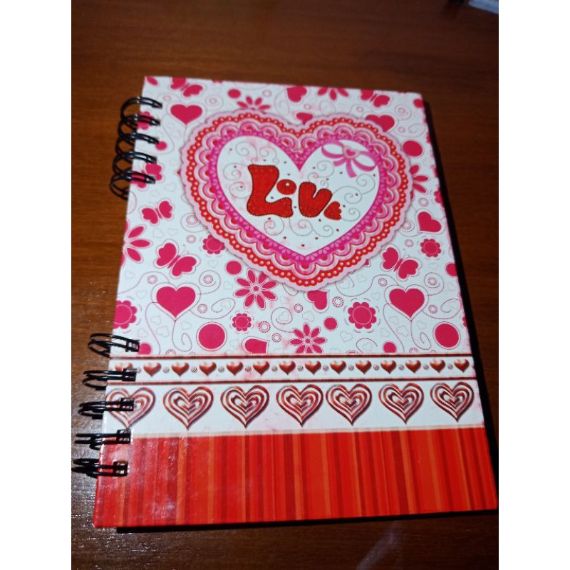 

Binder notebook love hard