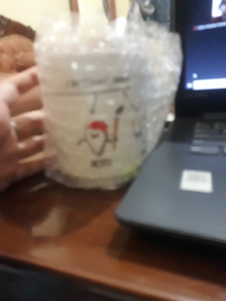 Mug Dentist Lucu Karakter Gigi Teman Ngopi Ngeteh Bersama Keluarga Gift Teman Sejawat Dokter Gigi