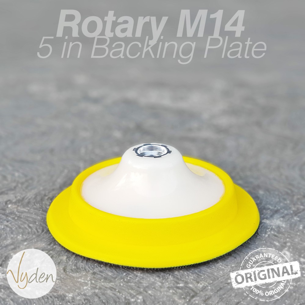 VYDEN 5 inch Rotary M14 Backing Plate Flexible SHINEMATE DEWALT MURAH