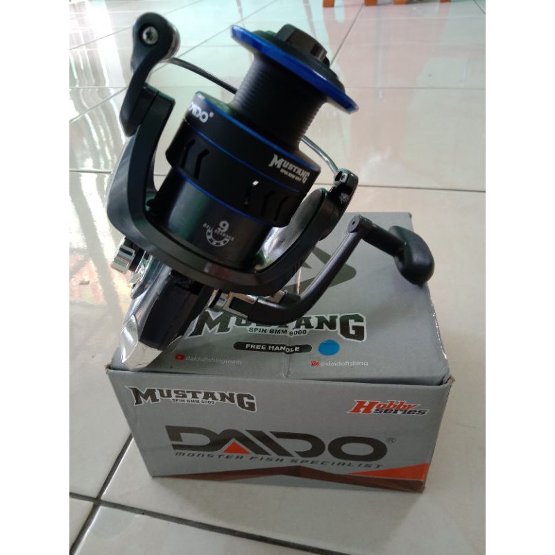 reel daido Mustang spin BMM 6000