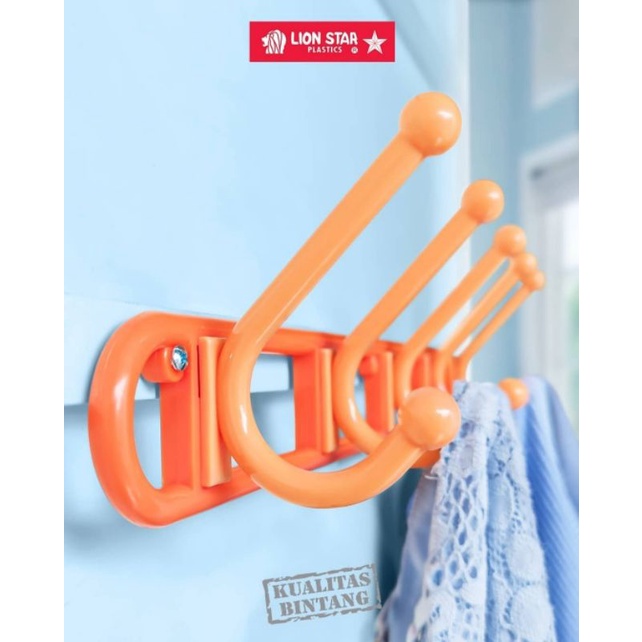 kapstok cantelan baju lion star