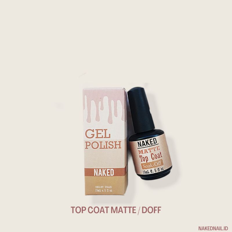 TOP COAT MATTE NAKEDNAIL nail polish top coat matte doff nail art nail art nailart nailgel