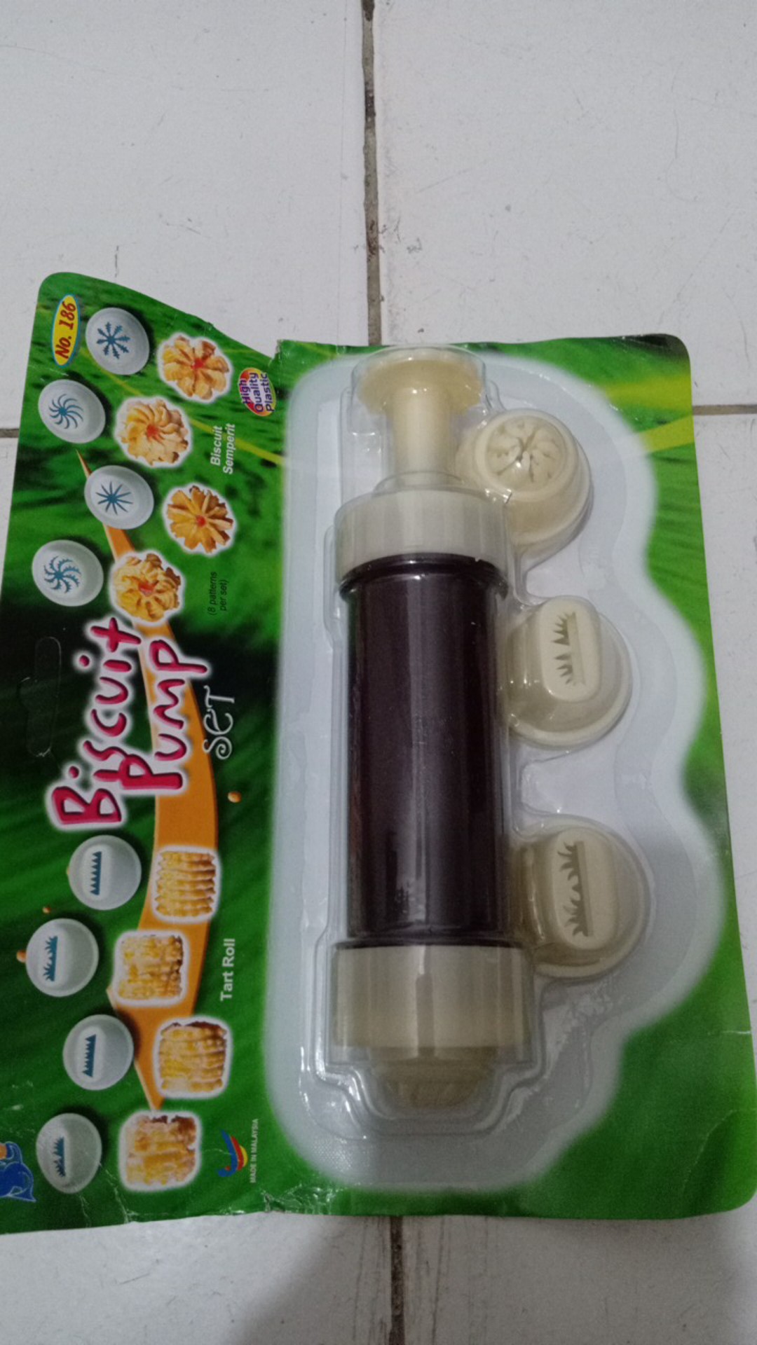 Cetakan Biscuit Pump Sin Lian No 186