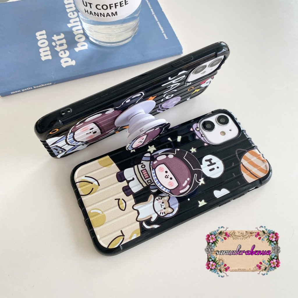 SS269 Softcase Popsocket SPACE Realme C2 5 5s 5i C3 C11 SB1650