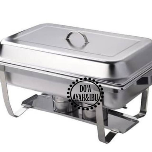 Jual Wadah Saji Prasmanan Chafing Dish Lt Tempat Prasmanan Stainless Shopee Indonesia