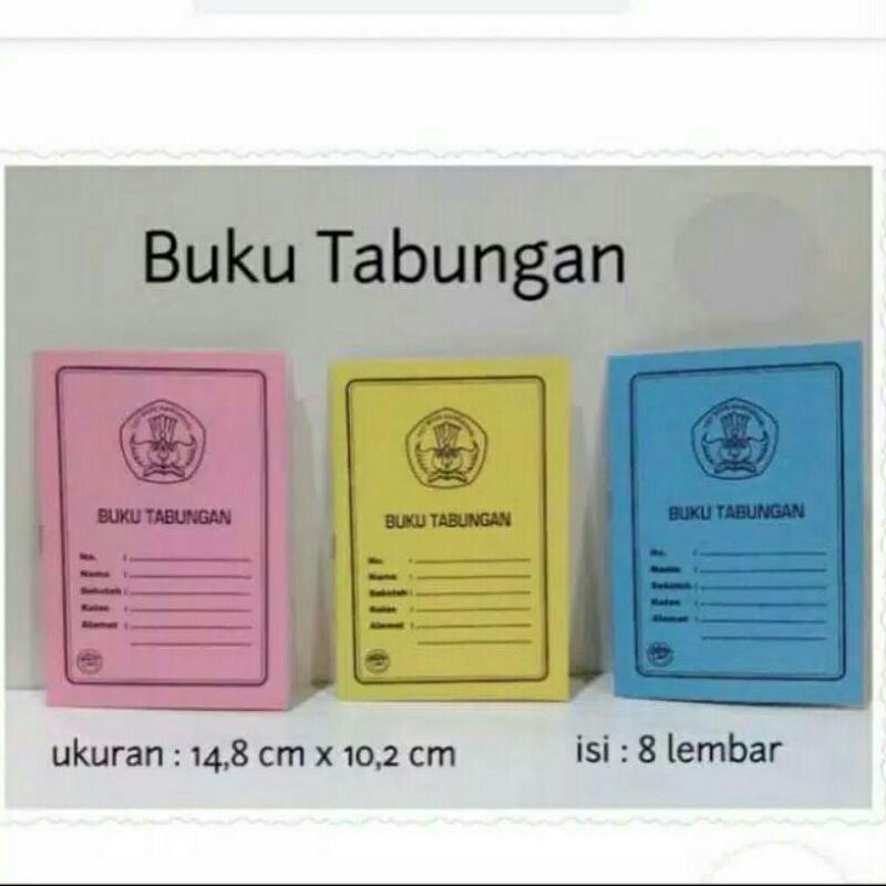 

Buku Tabungan Sekolah/Buku Siswa Per Pcs