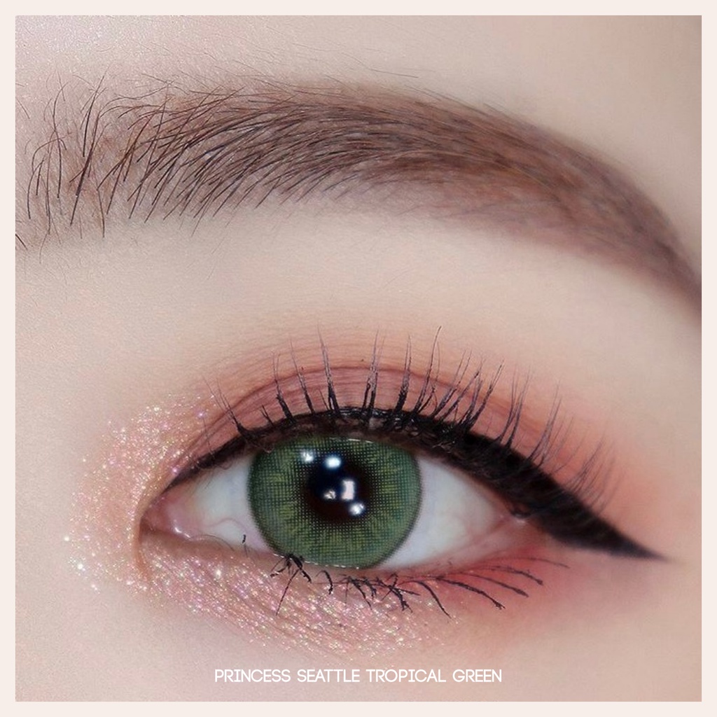 Softlens Seattle Tropical Green | EOS Princess [Mikhayloveshop]