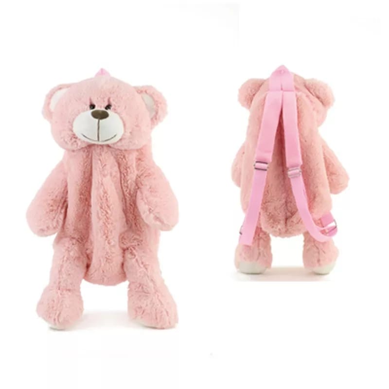 &quot;aurabagss&quot; - Tas Anak Tas Ransel Beruang Besar Tas Beruang Teddy Bear Bulu Lucu Imut Gemoy Ransel Wanita Baru Boneka Mewah Ransel Kasual Ransel Boneka Fashion