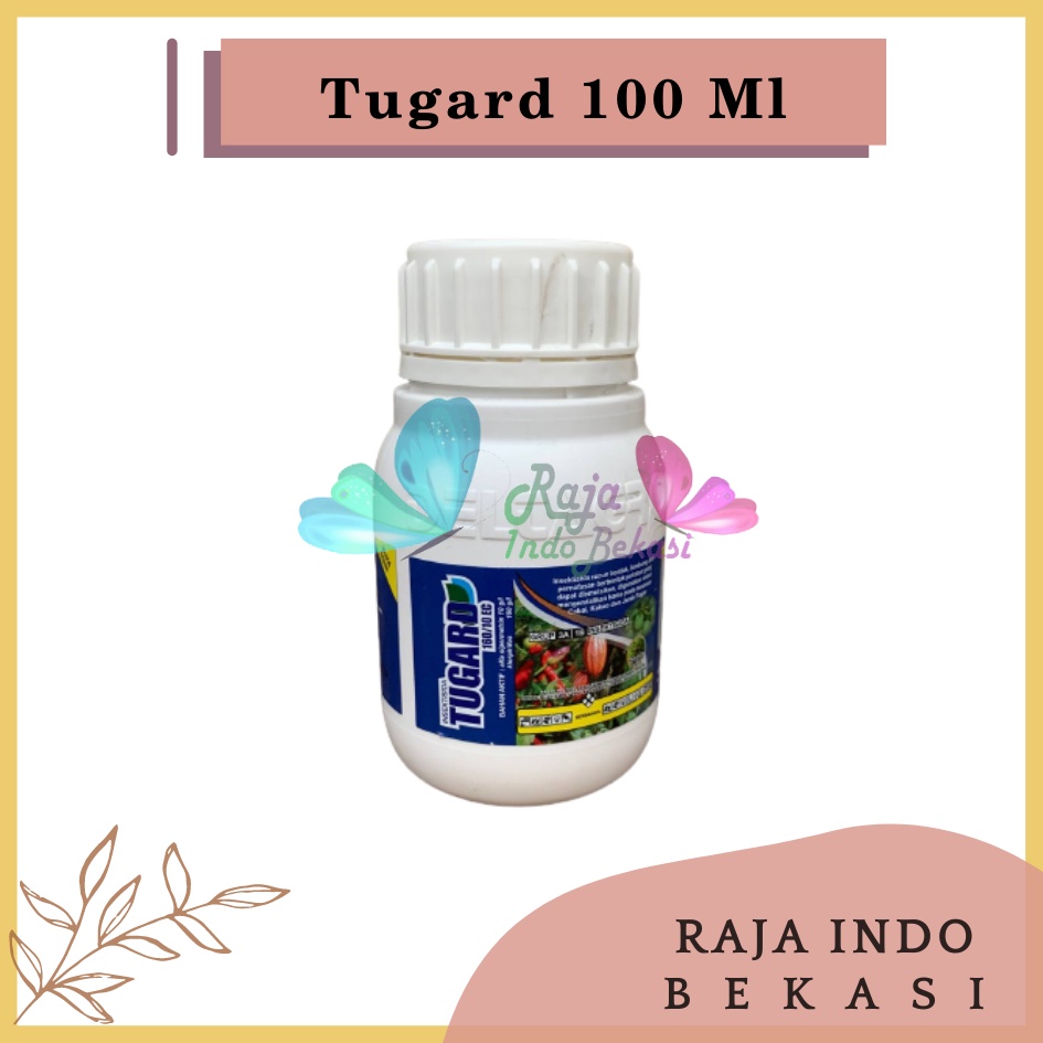 Insektsida Hama Tugard 100 ml 160/10EC Digunakan Untuk Mengendalikan Hama Pada Tanaman Cabai Kedelai Kakao Dan Jarak Pagar Pestisida Tanaman Ulat Insektisida Kutu Putih Obat Hama Tanaman Tugard 100 ml Insektisida Tanaman