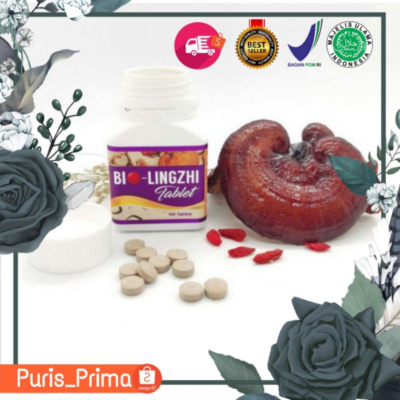 BIO LINGZHI ISI 60 TABLET 100% ASLI ORIGINAL READY STOCK UNTUK KESEHATAN GINJAL
