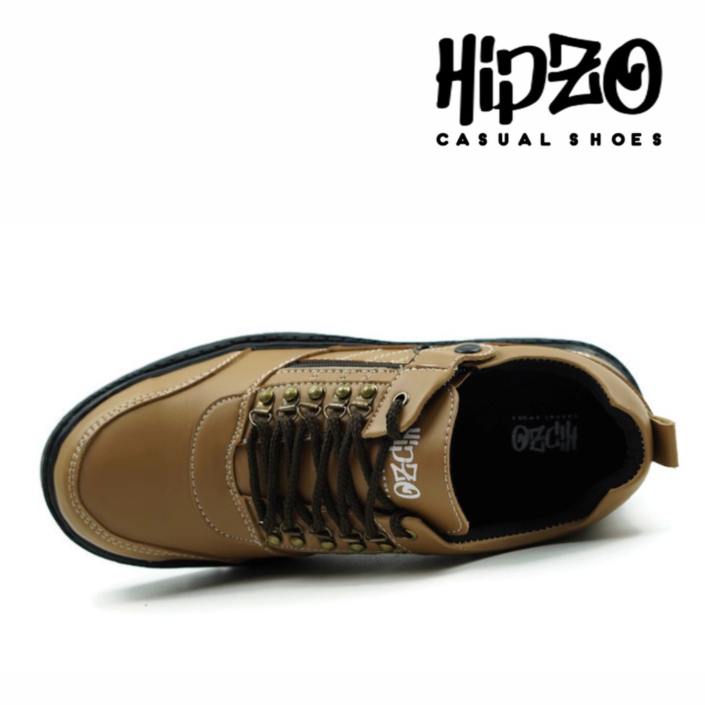 Sepatu Pria Safety Ujung Besi Hipzo M041 Original 100% Untuk Pria Kerja Proyek Image 4