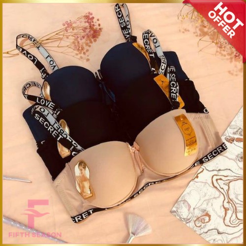 Push Up Bra / BH Wanita Kawat Half Cup 32A-38A FifthSeason FS751 Love Secret