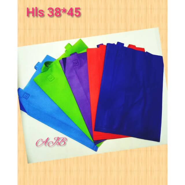 

goodie bag 38*45*10 - tas polos - tas kain - tas murah - tas handle