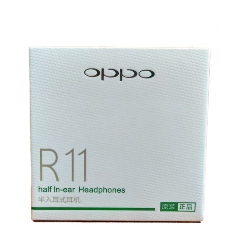 Headset Earphone OPPO R11 ORIGINAL 100% Non Karet