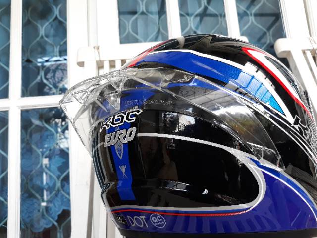 Spoiler 3D RSV KBC THX / Spoiler Helm KBC 3D Clear