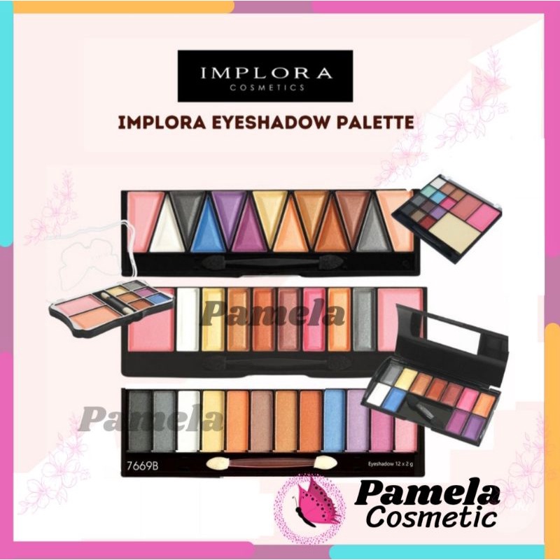 ❤ PAMELA ❤ EYE SHADOW DAN BLUSH ON IMPLORA