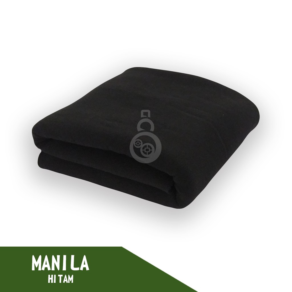 Jual BAHAN JAKET PREMIUM / COTTON FLEECE HITAM MANILA / BAHAN JAKET/ JAKET / BAHAN SWEATER