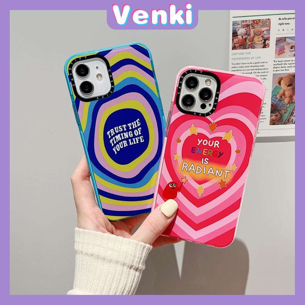 iPhone Case Thick Silicone Soft Case Clear Case Shockproof Camera Protection Heart Gradient Compatible For iPhone 11 iPhone 13 Pro Max iPhone 12 Pro Max iPhone 7 Plus iPhone xr