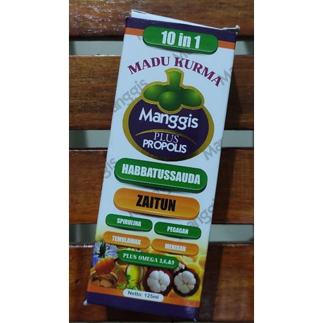 Madu Kurma Manggis Plus Propolis