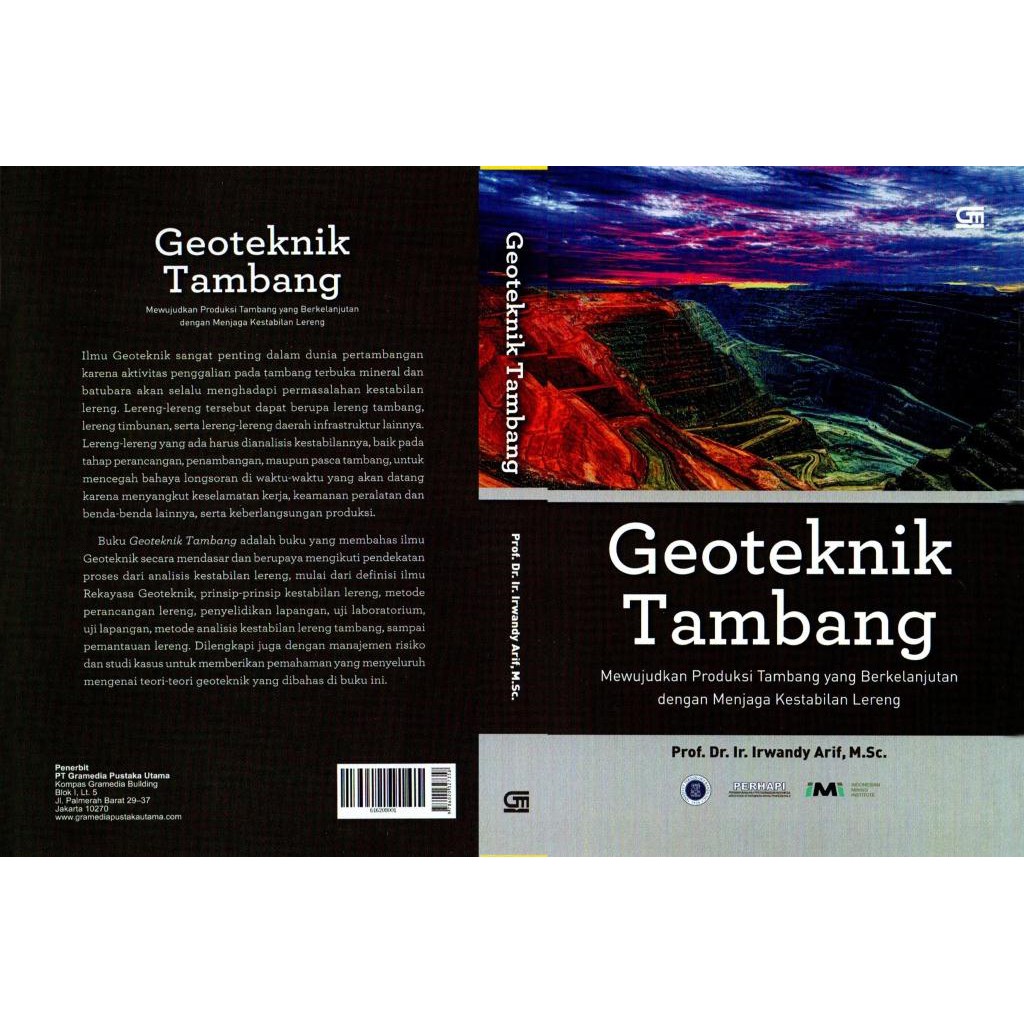 Buku Geoteknik Tambang - Prof. Dr. Ir. Irwandy Arif