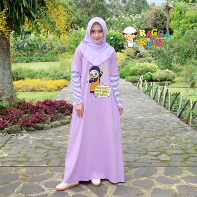 Gamis kaos Raggakids RGD15 size M