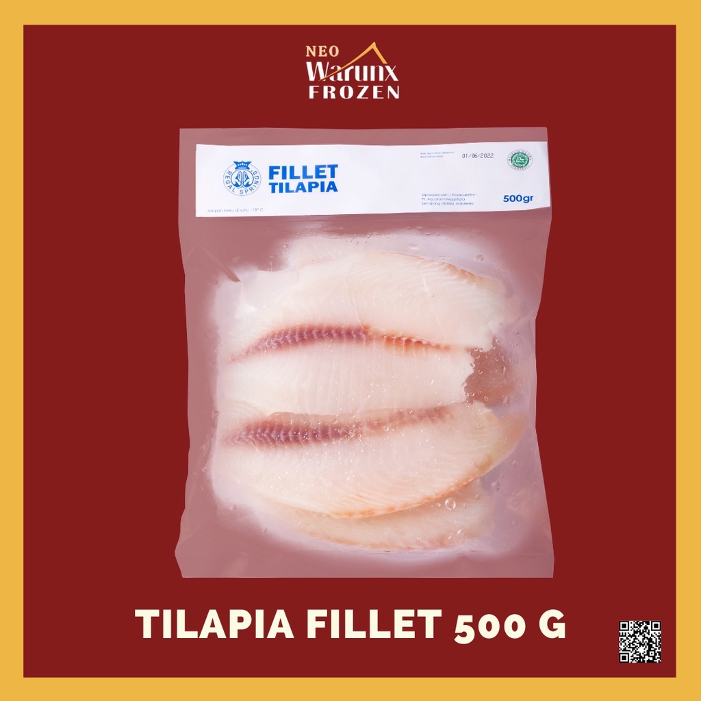 

Regal Springs Ikan Tilapia Fillet Berat 500g [HALAL]