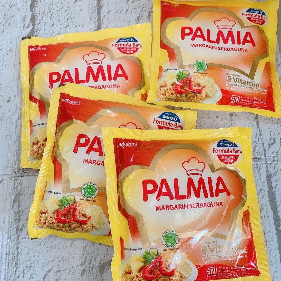 

Mentega Palmia Margarin Serbaguna 200gr/200 gr - Simas Margarine