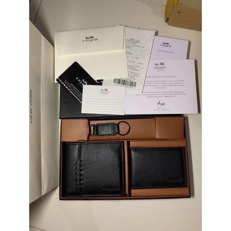 Dompet Wallet Coach Stitch Original