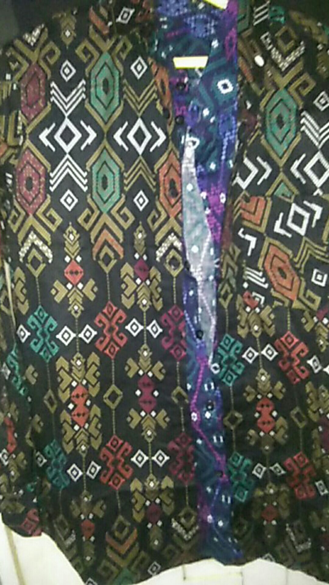Kemeja Batik Songket Tangan Panjang Pria Bisa Bayar Ditempat Cod