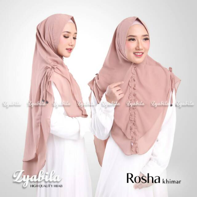 JILBAB HIJAB KHIMAR 2 LAYER cerutu baby doll