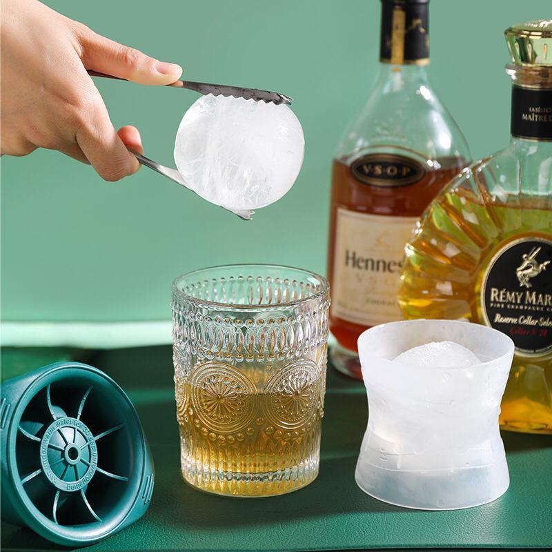 UNNISO - Cetakan Es Batu Silicone Whiskey Ice Ball Maker