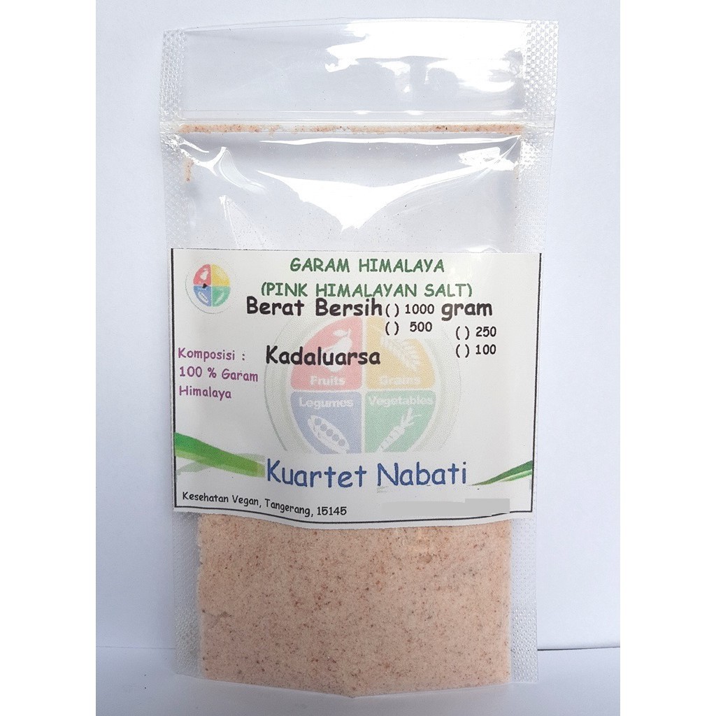 

50gr Pink Himalayan Salt Garam Himalaya - Himsalt - Organic - Premium