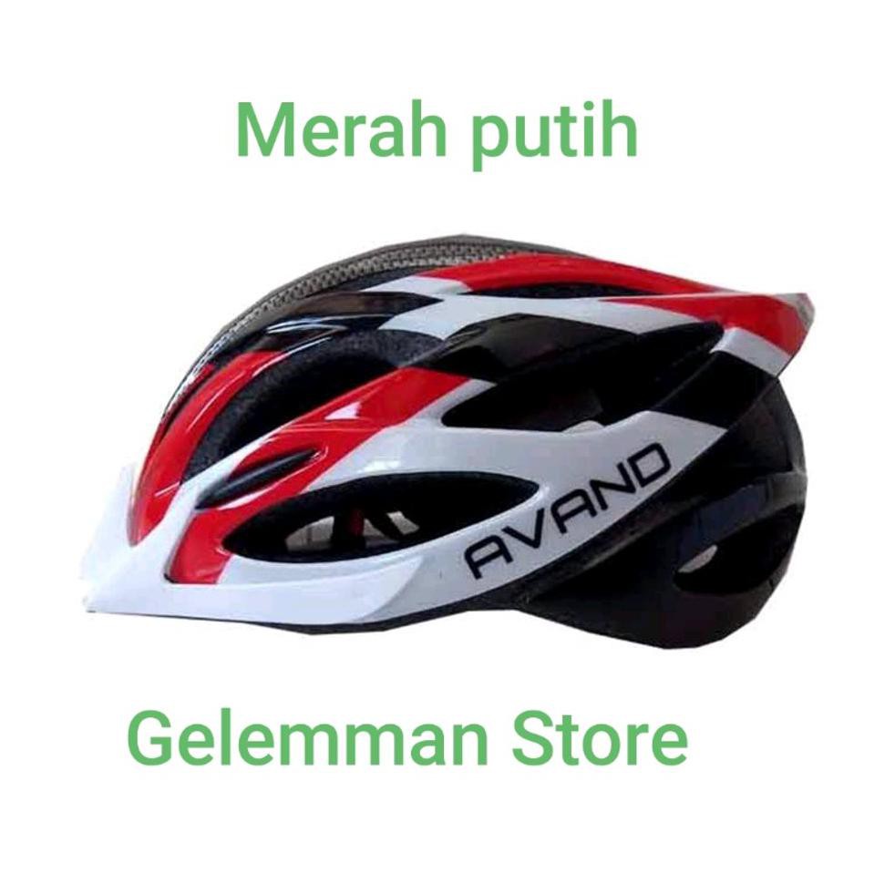 Paling Murah Helm Sepeda Avand A 06 Ada Lampu Belakangnya