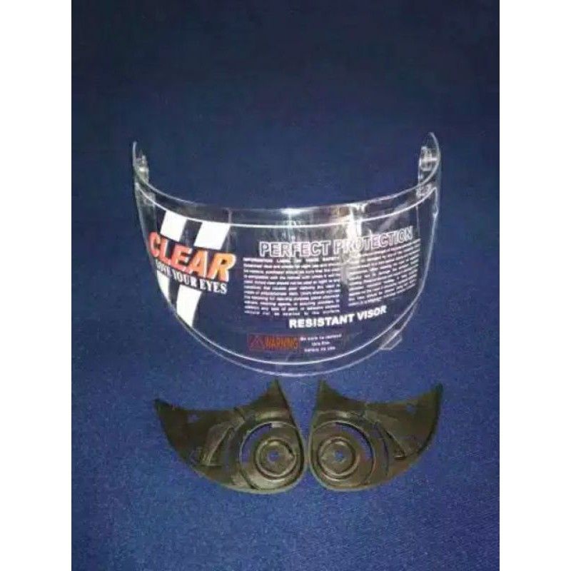 Kaca helm/ visor helm full face BMC MDS GM TRX standar Honda (gratis rachet helm)