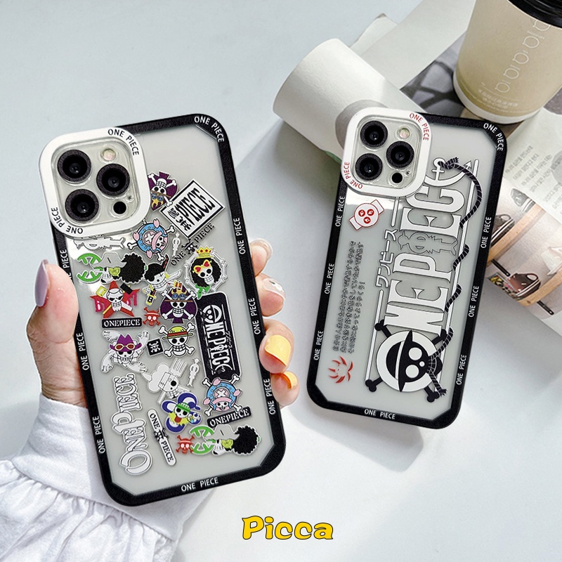 Casing Vivo Y02 Y35 Y22 V25E Y22S Y16 Y02s Y21S Y75 Y12S Y15s Y15A Y33S Y30I Y15 Y15A Y21 V23E Y20s G V23 V21 V21 Y01 Y21A Y12 V23 Y50 Y11 Y17 Y12i Kartun One Piece Clear Cover