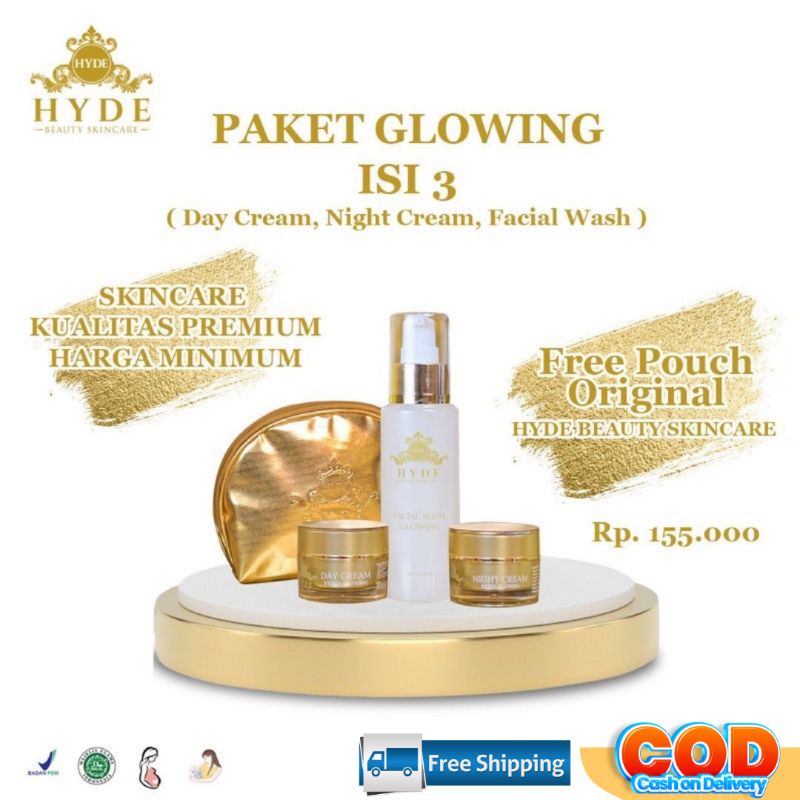 Hyde Skincare Original BPOM Halal Aman untuk Bumil dan Busui