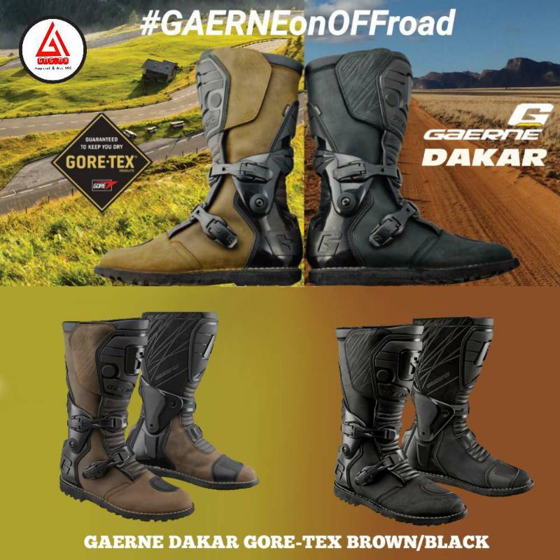 BOOTS GAERNE DAKAR GORETEX, BOOT GAERNE DAKAR GORETEX, SEPATU BIKERS GAERNE