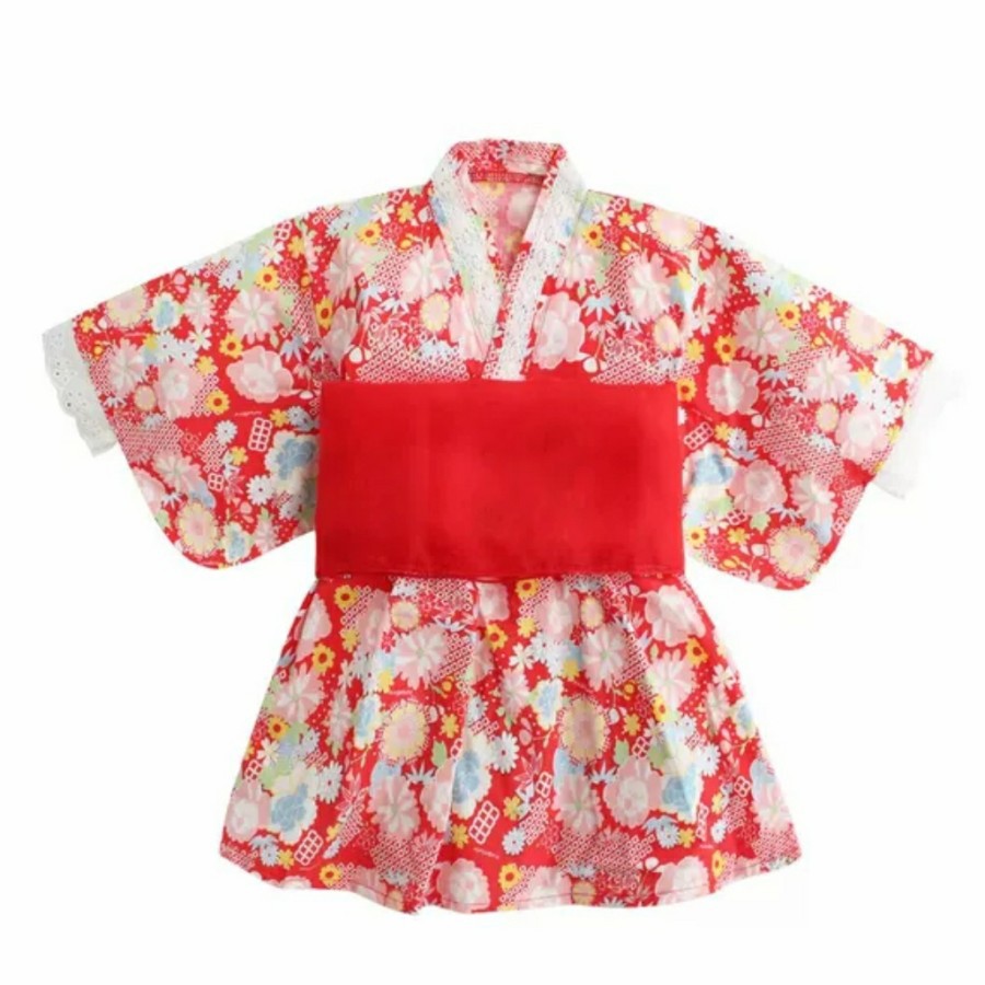 japan kimono dress anak balita kimono jepang bayi kostum halloween 2