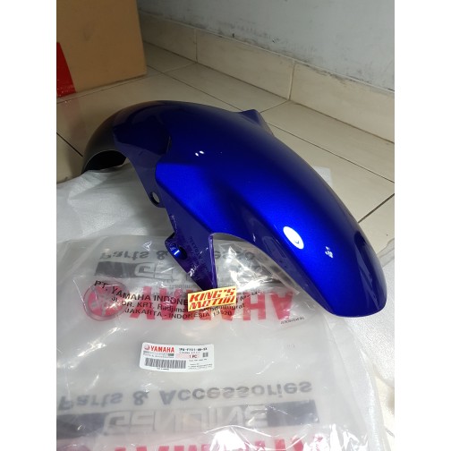 spakbor depan, fender front VIXION new (NVL/NVA) BIRU ori ygp