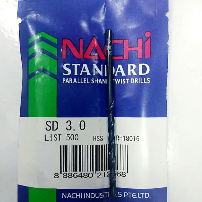 Mata Bor Nachi 3mm / Matabor Nachi 3 mm / Mata Bor 3mm Nachi / Nachi