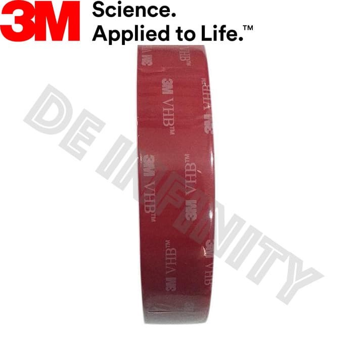 

perekat-pengikat- double tape 3m vhb 24mm x 4,5m -pengikat-perekat.