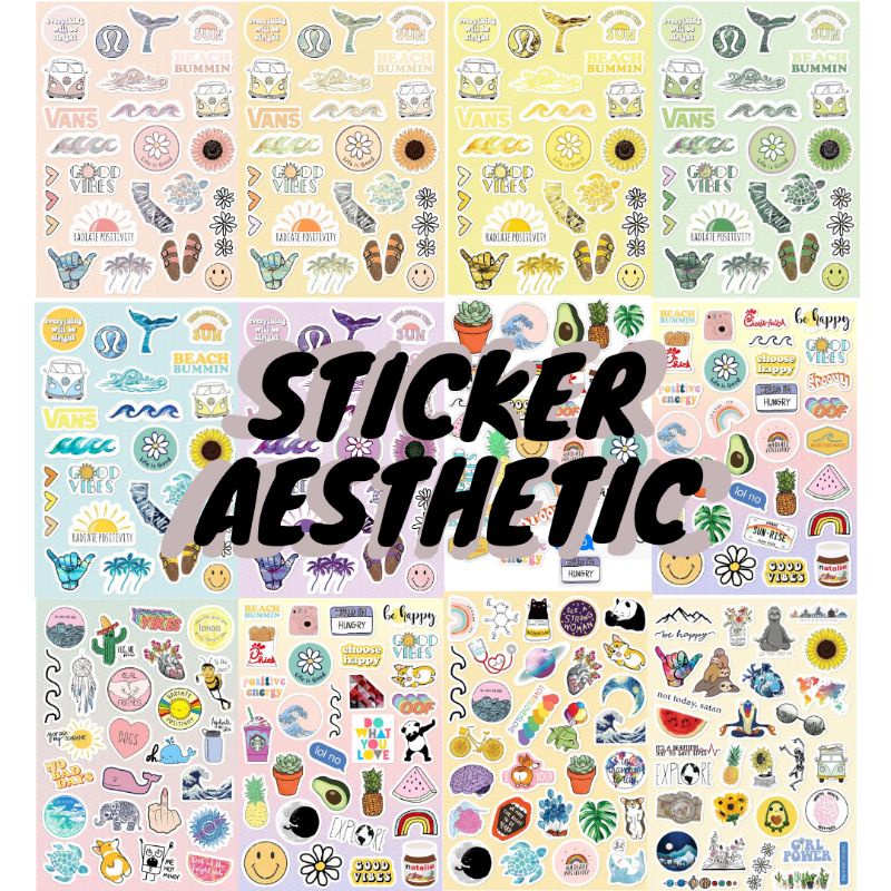 

Stiker estetik | sticker aesthetic