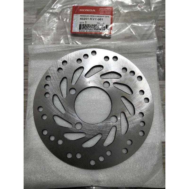 piringan cakram kvy depan beat karbu, scopy karbu, vario karbu