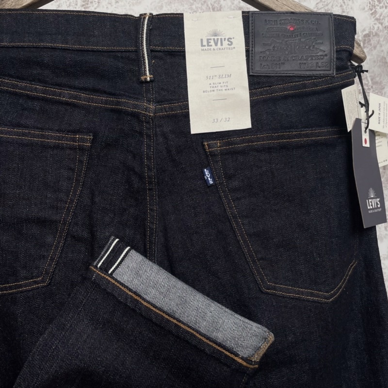 LEVI’S MADE & CRAFTED 511 MIJ RINSE
