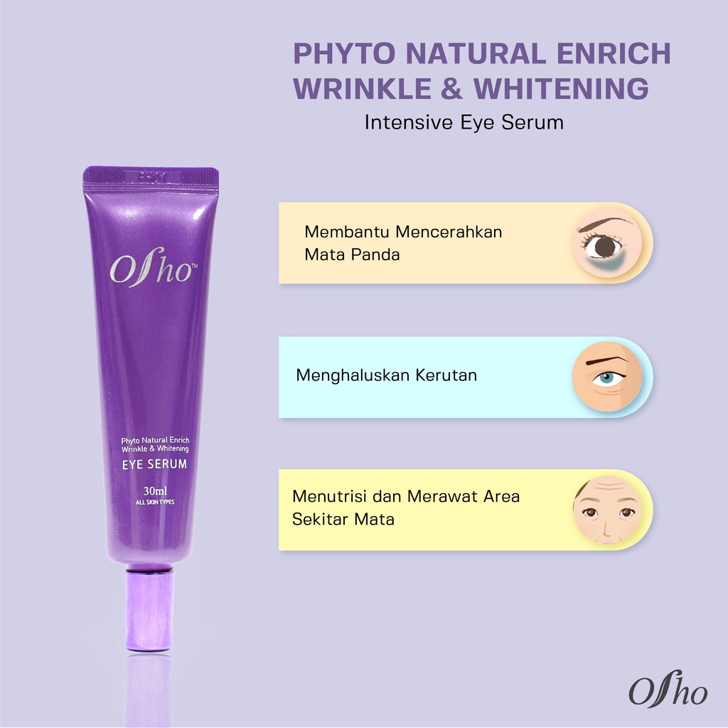Osho - Phyto Natural Enrich Wrinkle & Whitening Eye Serum 30 ml-1
