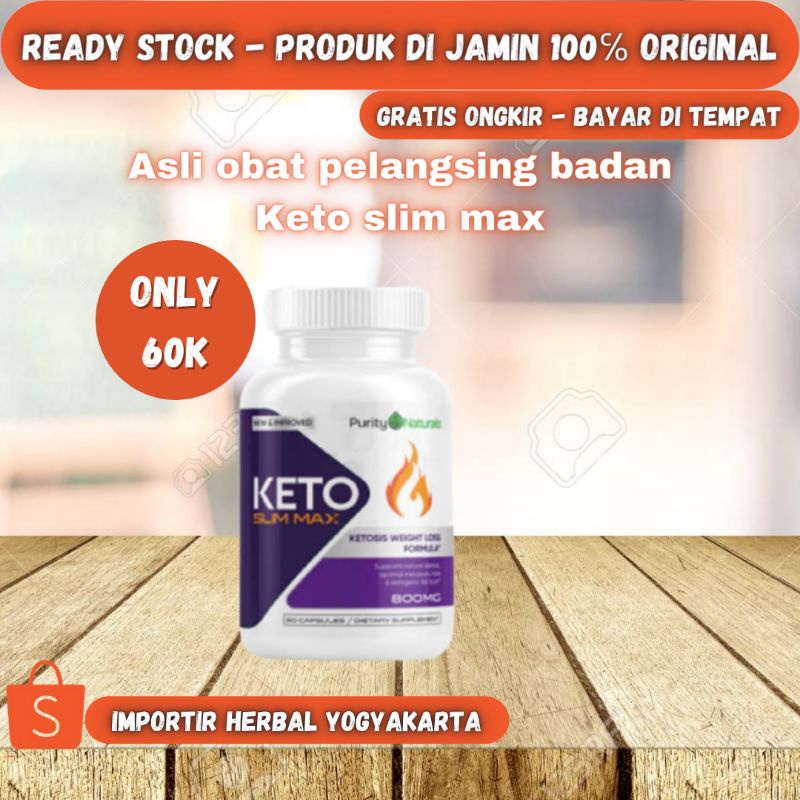 KETO SLIM MAX obat pelangsing badan original