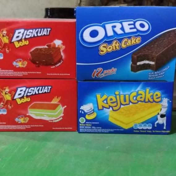 

Tanpa Ongkir⭐ Oreo bolu soft cake box isi 12 ,.,!