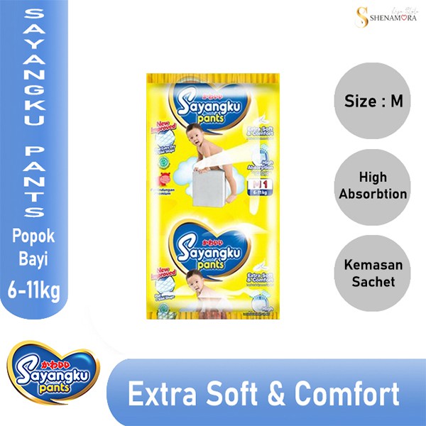 Sayangku Pants Popok Bayi M 1 (6 - 11 kg)